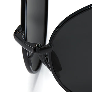 Cyxus Round Polarized UV 400 Protection Foldable Sunglasses 1018