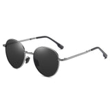 Cyxus Round Polarized UV 400 Protection Foldable Sunglasses 1018