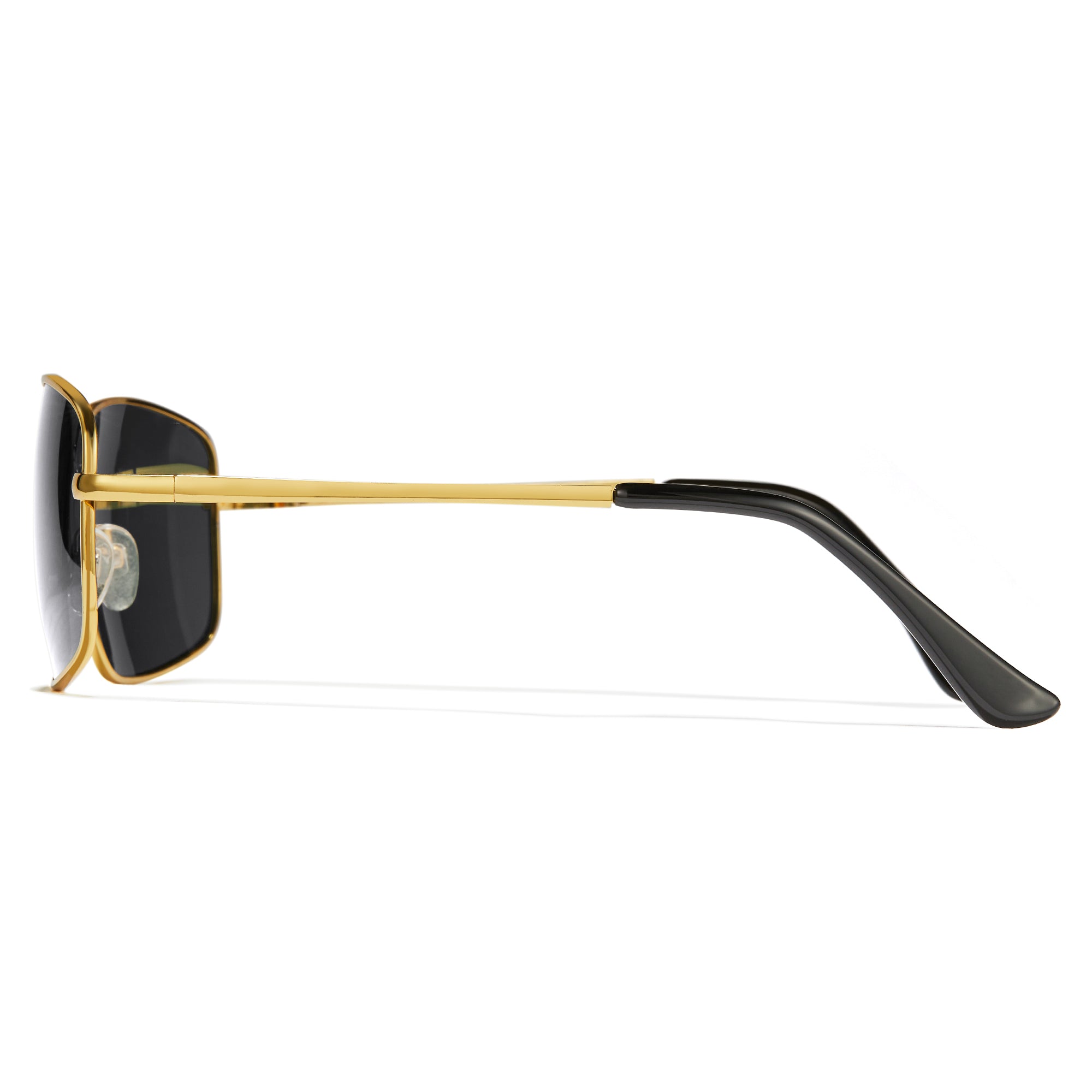 Cyxus Spring Hinge Polarized Sunglasses Metal Frame Anti Glare UV 400 Shade Driving 1024
