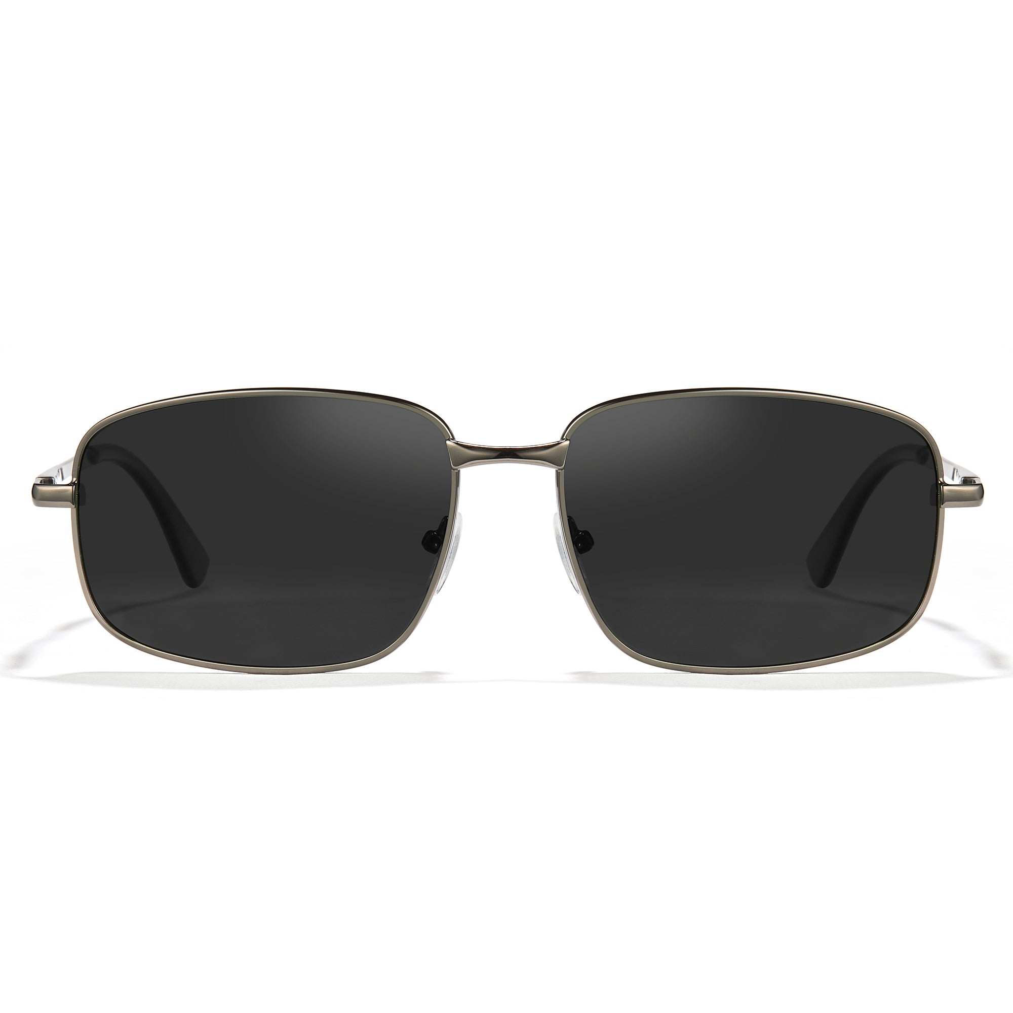 Cyxus Spring Hinge Polarized Sunglasses Metal Frame Anti Glare UV 400 Shade Driving 1024