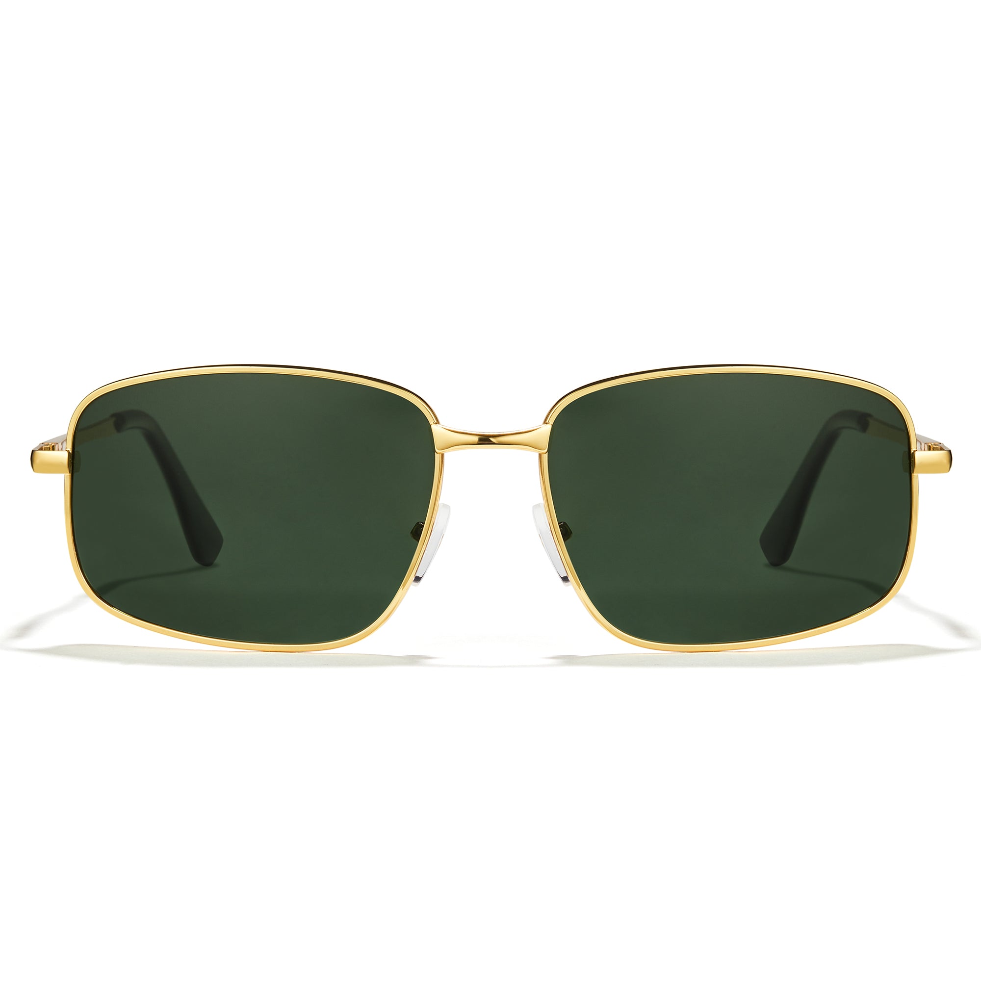 Cyxus Spring Hinge Polarized Sunglasses Metal Frame Anti Glare UV 400 Shade Driving 1024