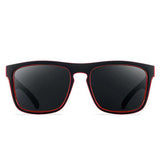 Lunettes de soleil polarisées Cyxus pour les hommes Frame légère UV400 Protection Square Sun Verres