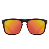 Lunettes de soleil polarisées Cyxus pour les hommes Frame légère UV400 Protection Square Sun Verres