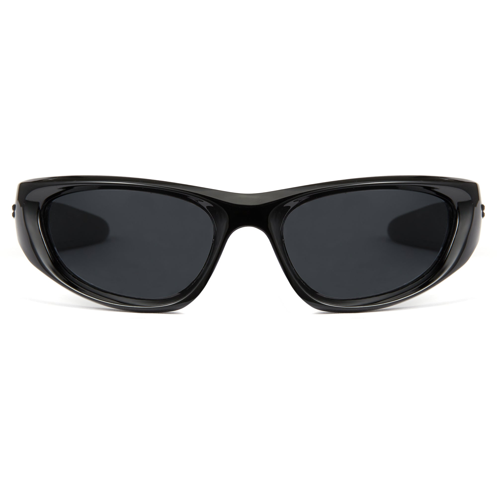 Y2K Style Retro Futuristic Sports Wrapround Polarized Sunglasses 1088