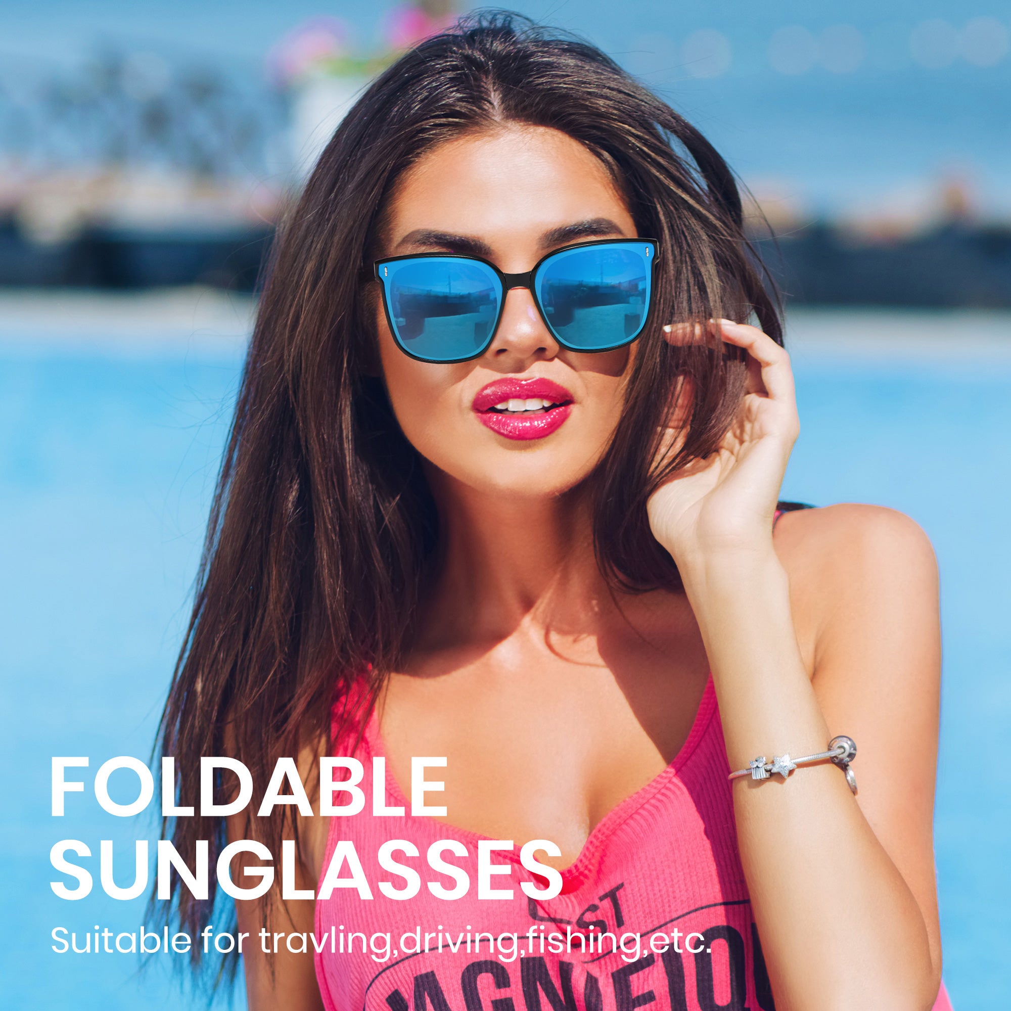 Folding Polarized Sunglasses 1104