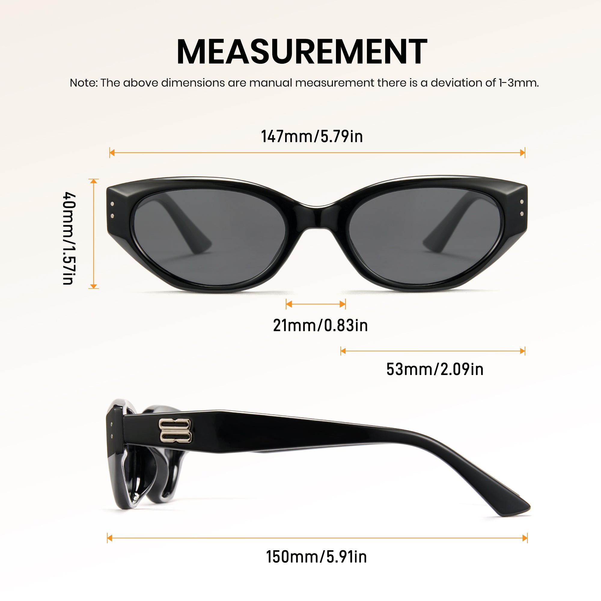 Cat Eye Plastic UV400 Protection Women Sunglasses 1147