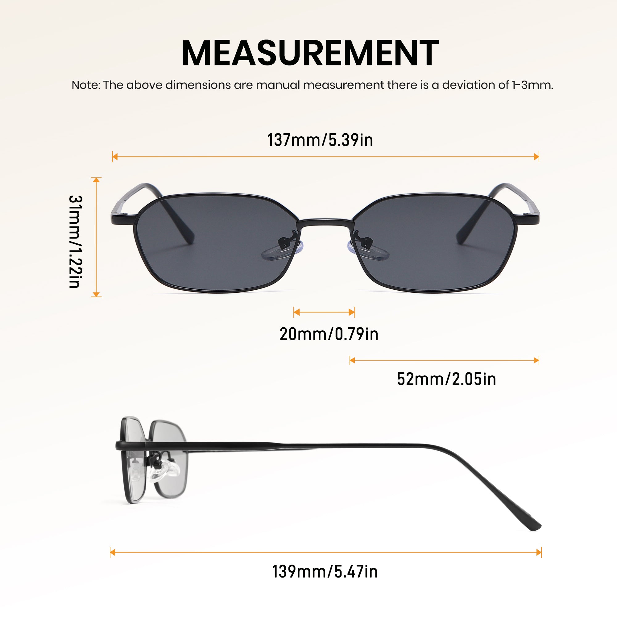 Cyxus Polygonal UV400 Protection Non-polarized Sunglasses 1150