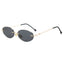 Cyxus Metal Retro Non-Polarized Sunglasses 1254