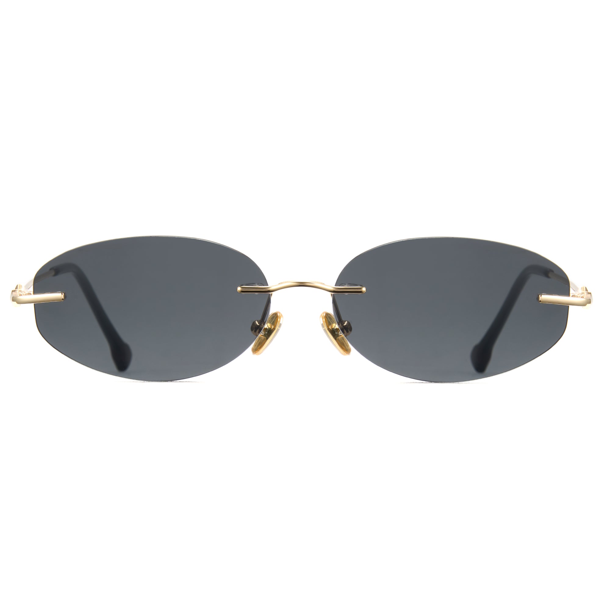 Cyxus Metal Retro Non-Polarized Sunglasses 1254