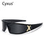 Y2K Headband Integrated Wraparound Non Polarized Sunglasses 1305