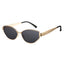 Cyxus Metal Cat Eye Non-Polarized Sunglasses 1327
