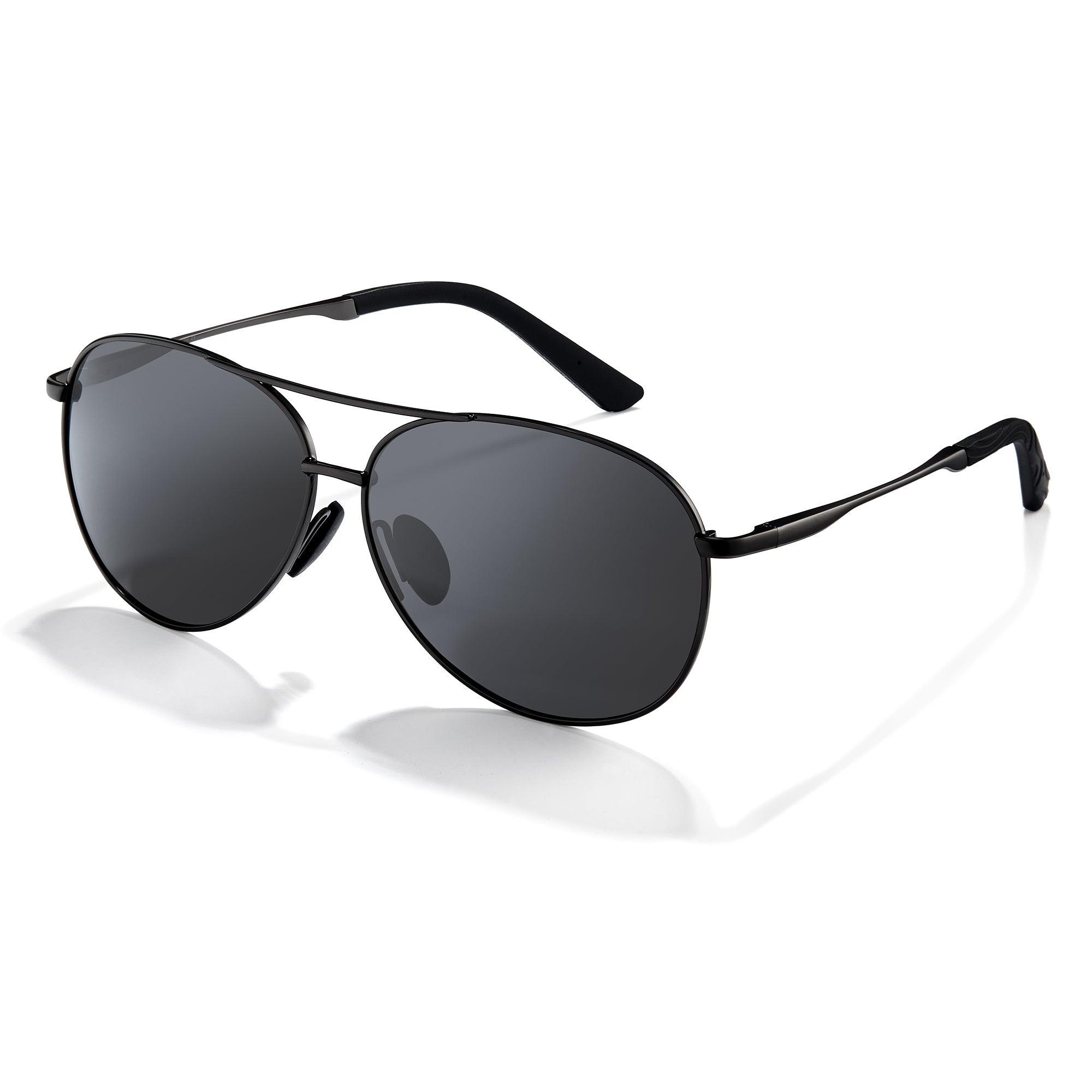 Cyxus Aviator UV400 Protection Spring Hinges Outdoor Polarized Sunglasses 1489