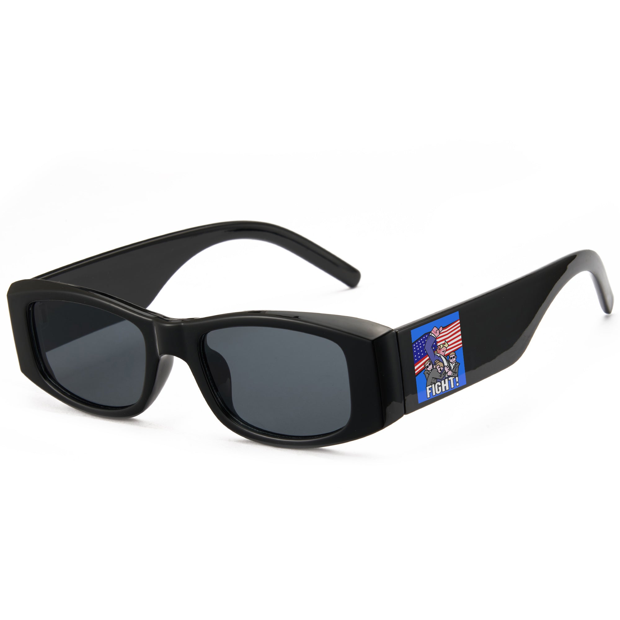 Voting for the Trum Stainless Steel Necklace for Supporters, Unisex and Stylish Trummp Sunglasses with UV400 Protection, Make American Great Again
