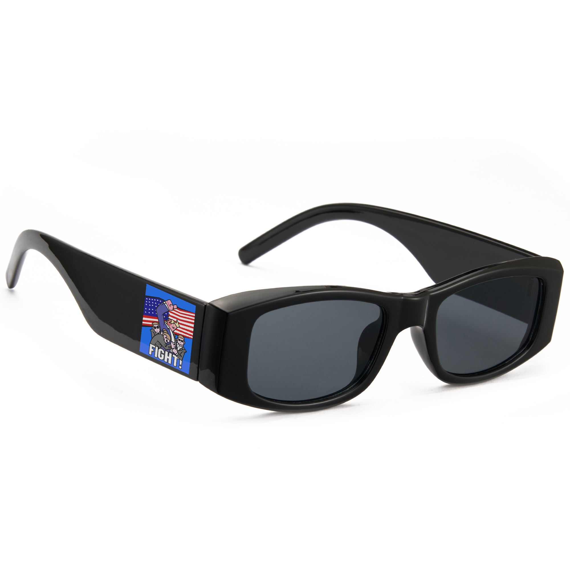 Voting for the Trum Stainless Steel Necklace for Supporters, Unisex and Stylish Trummp Sunglasses with UV400 Protection, Make American Great Again