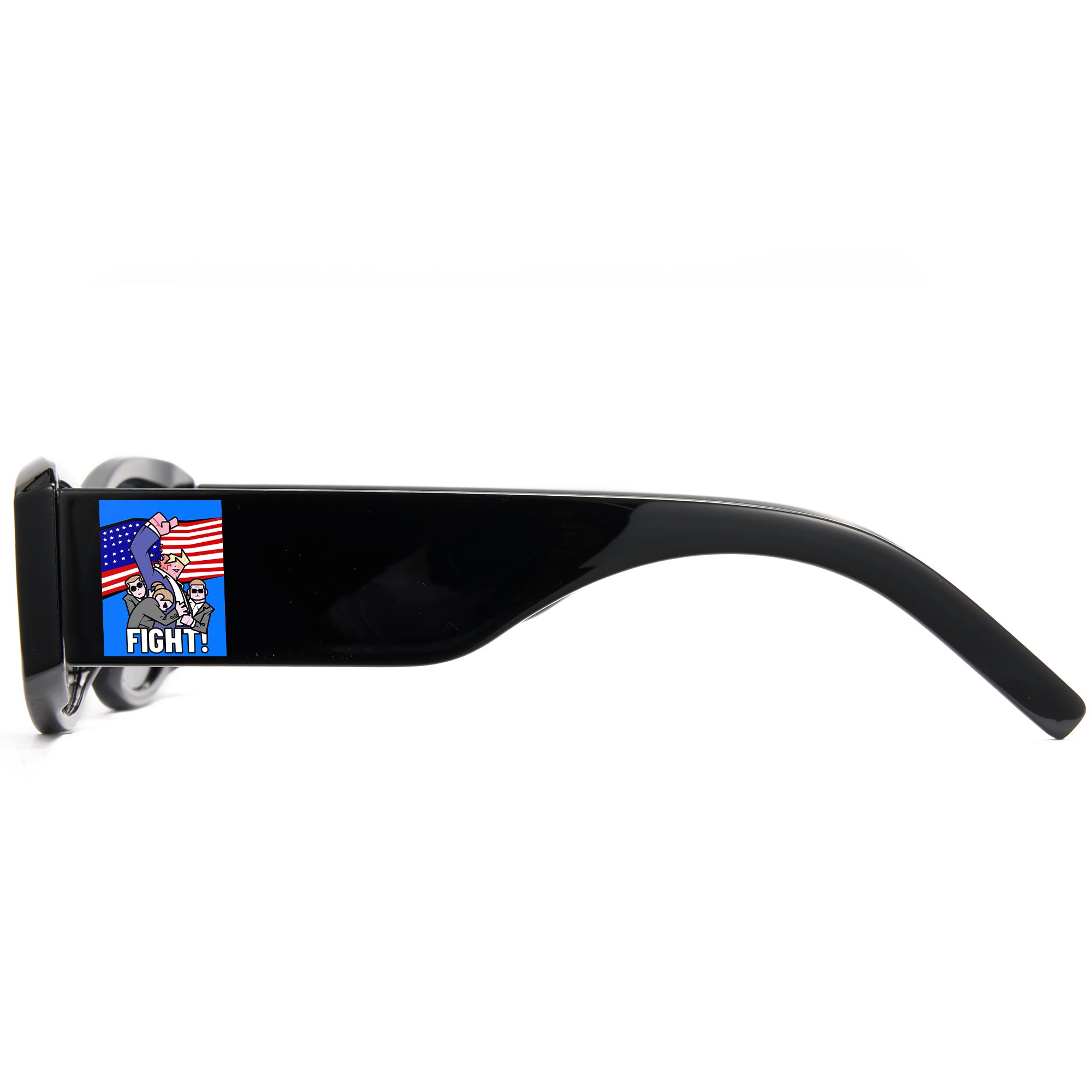 Voting for the Trum Stainless Steel Necklace for Supporters, Unisex and Stylish Trummp Sunglasses with UV400 Protection, Make American Great Again