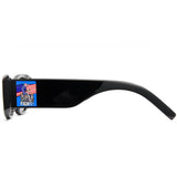 Voting for the Trum Stainless Steel Necklace for Supporters, Unisex and Stylish Trummp Sunglasses with UV400 Protection, Make American Great Again