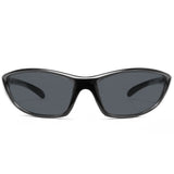 Y2K Style Black Non-polarized Sunglasses