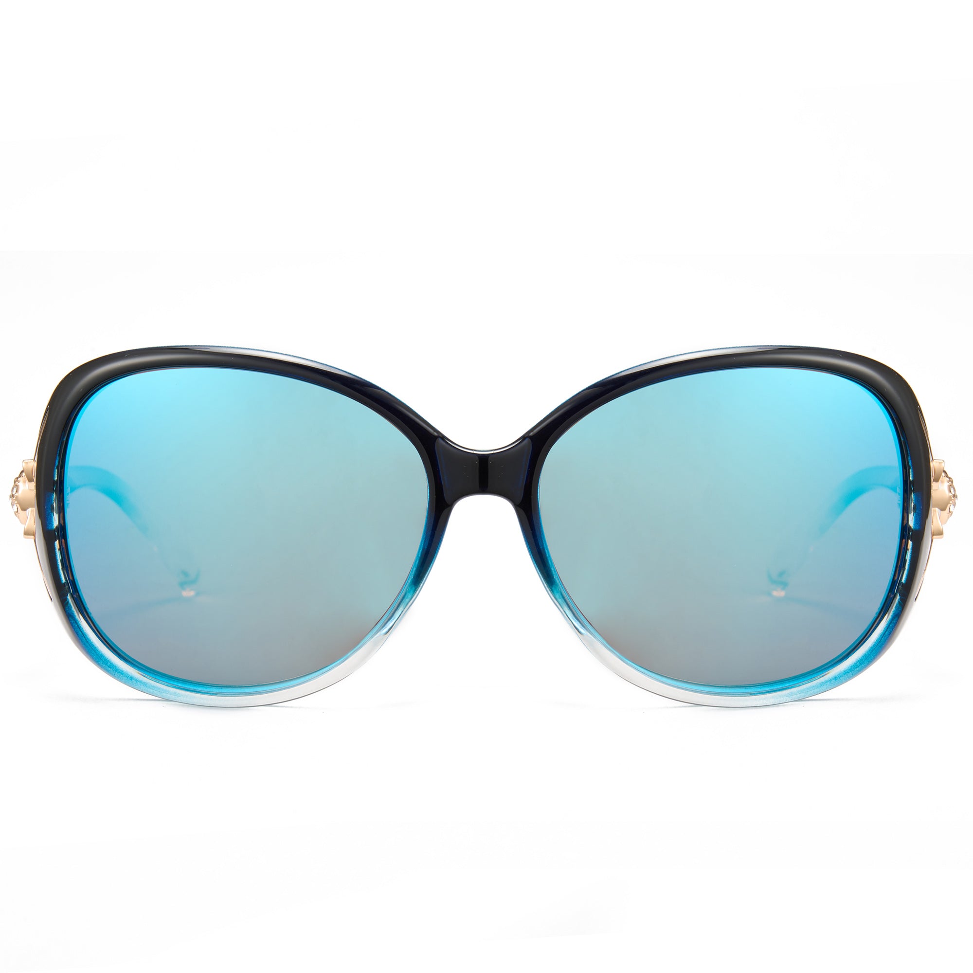 2024 Fashion Gradient Color Polarized Glasses-blue
