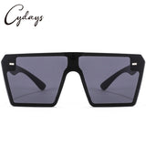 Cydays Square Oversized Frame Sunglasses As Gift 2024, Trendy Oversized Frame for Women & Men Accessories, Non-Polarized and Durable for 100% UV Protection Shades  CD1003