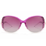 2024 Fashion Gradient Color Polarized Glasses,Purple Lens- Purple Frame