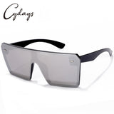 Cydays Square Oversized Frame Sunglasses As Gift 2024, Trendy Oversized Frame for Women & Men Accessories, Non-Polarized and Durable for 100% UV Protection Shades  CD1003