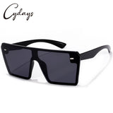 Cydays Square Oversized Frame Sunglasses As Gift 2024, Trendy Oversized Frame for Women & Men Accessories, Non-Polarized and Durable for 100% UV Protection Shades  CD1003