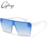 Cydays Square Oversized Frame Sunglasses As Gift 2024, Trendy Oversized Frame for Women & Men Accessories, Non-Polarized and Durable for 100% UV Protection Shades  CD1003