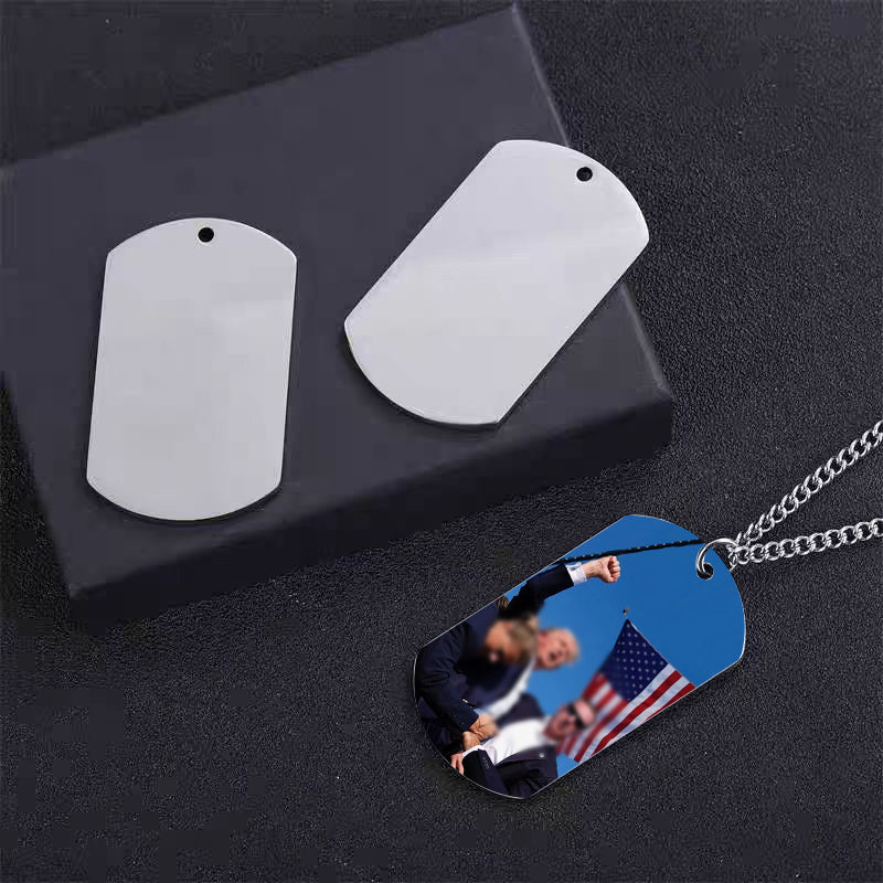 Truump 2024 Memorial Necklace,Truump Flag Keychain Donald Trum Merchandise Gifts - Make America Great Again MAGA Trrum 2024 Take America Back