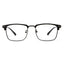 Cyxus Blue Light Gording Glockes Square Half Rim Computer Gaming Glaming 8133