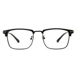 Cyxus Blue Light Blocking Glasses Square Half Rim Computer Gaming Glasses 8133
