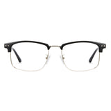 Cyxus Blue Light Blocking Glasses Square Half Rim Computer Gaming Glasses 8133