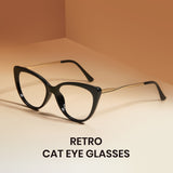 Cat Eye TR 90 Blue Light Glasses 8144