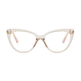 Brown clear TR 90 anti-blue light glasses