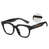 Cyxus Custom Personalized Blue light Glasses Womens Stylish Frame UV400 Protection 8153
