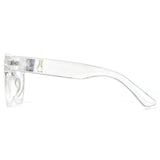 Crystal  Glasses Thick Frame Thick Temples