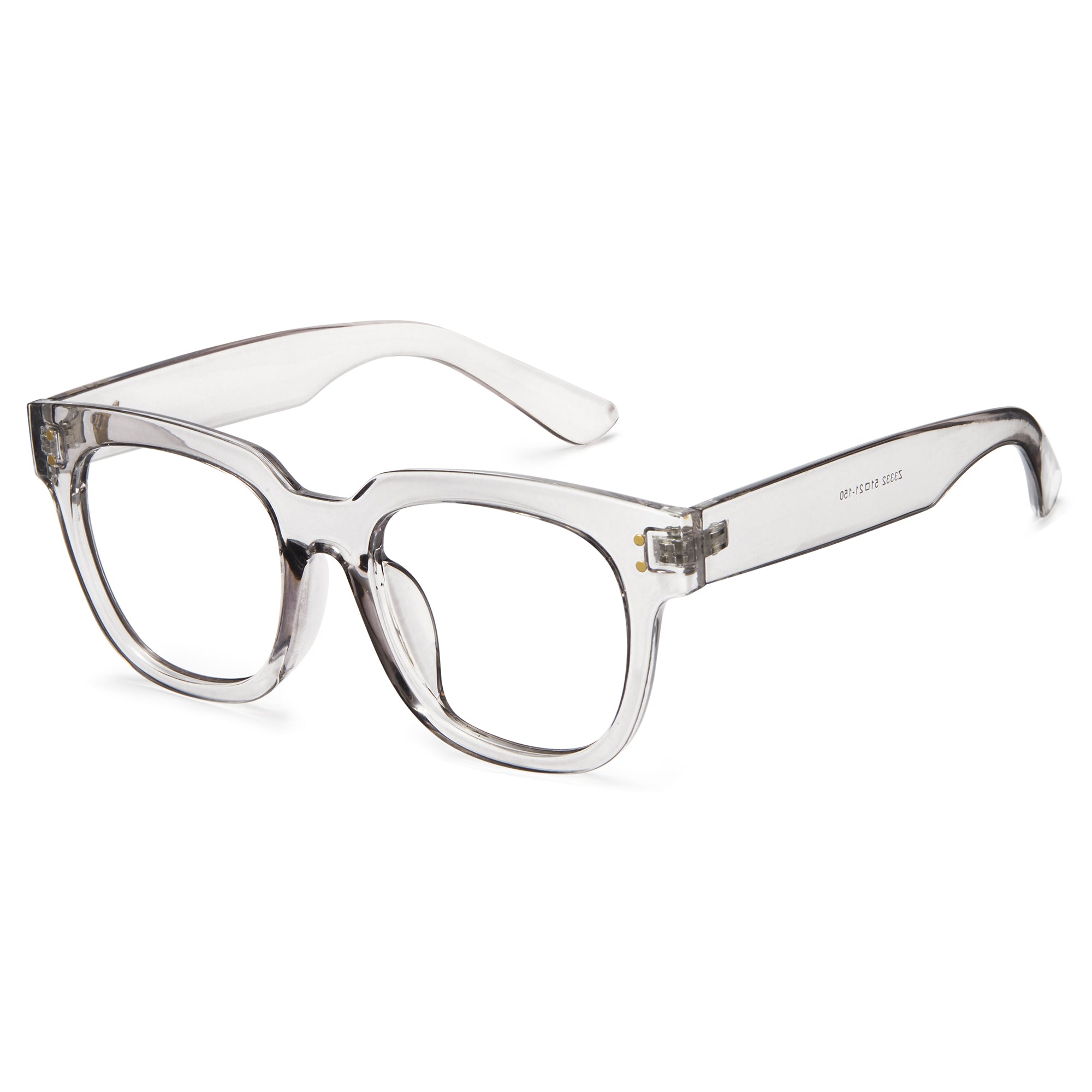 Crystal Glasses Thick Frame Thick Temples