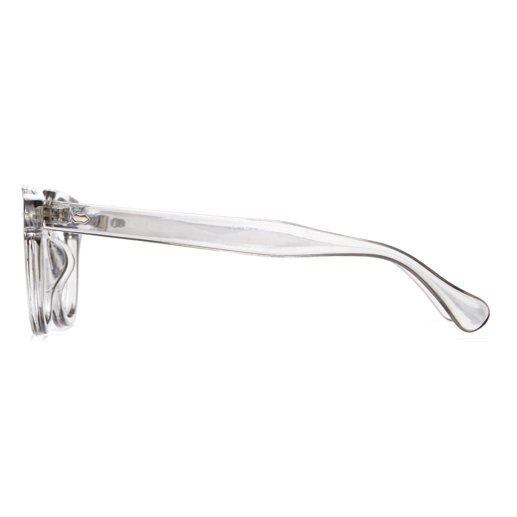 Crystal Gray Glasses Temples
