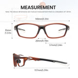 Sports Series TR 90 Glasses Size