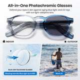 Photochromic Glasses Frame and Lens 8230