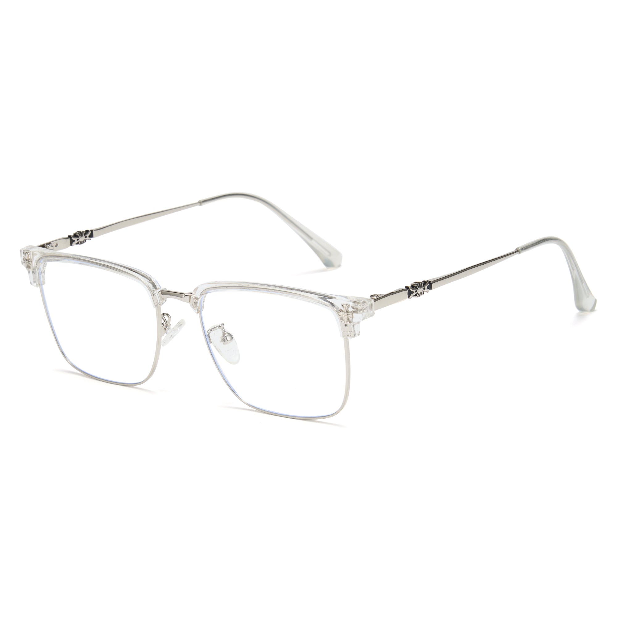 Chrome Hearts Browline Computer Glasses 8252
