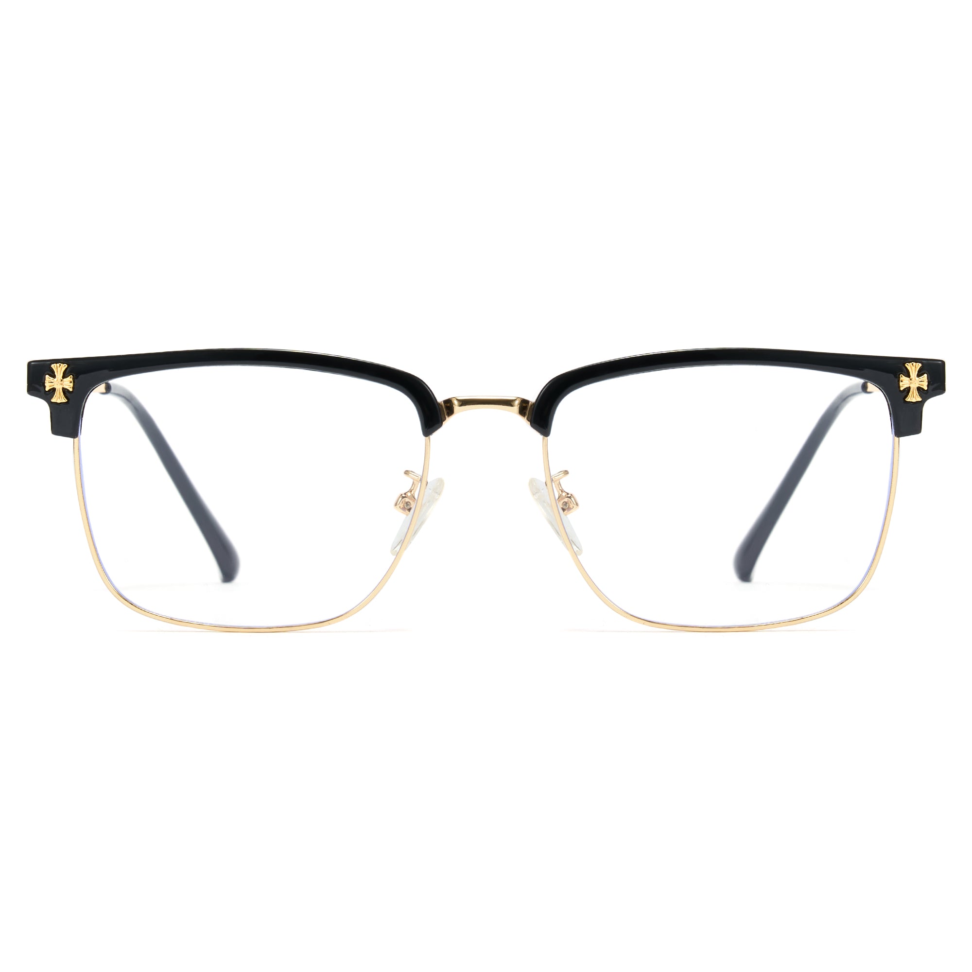 Cyxus Chrome Hearts Browline Men Business Computer Glasses 8252