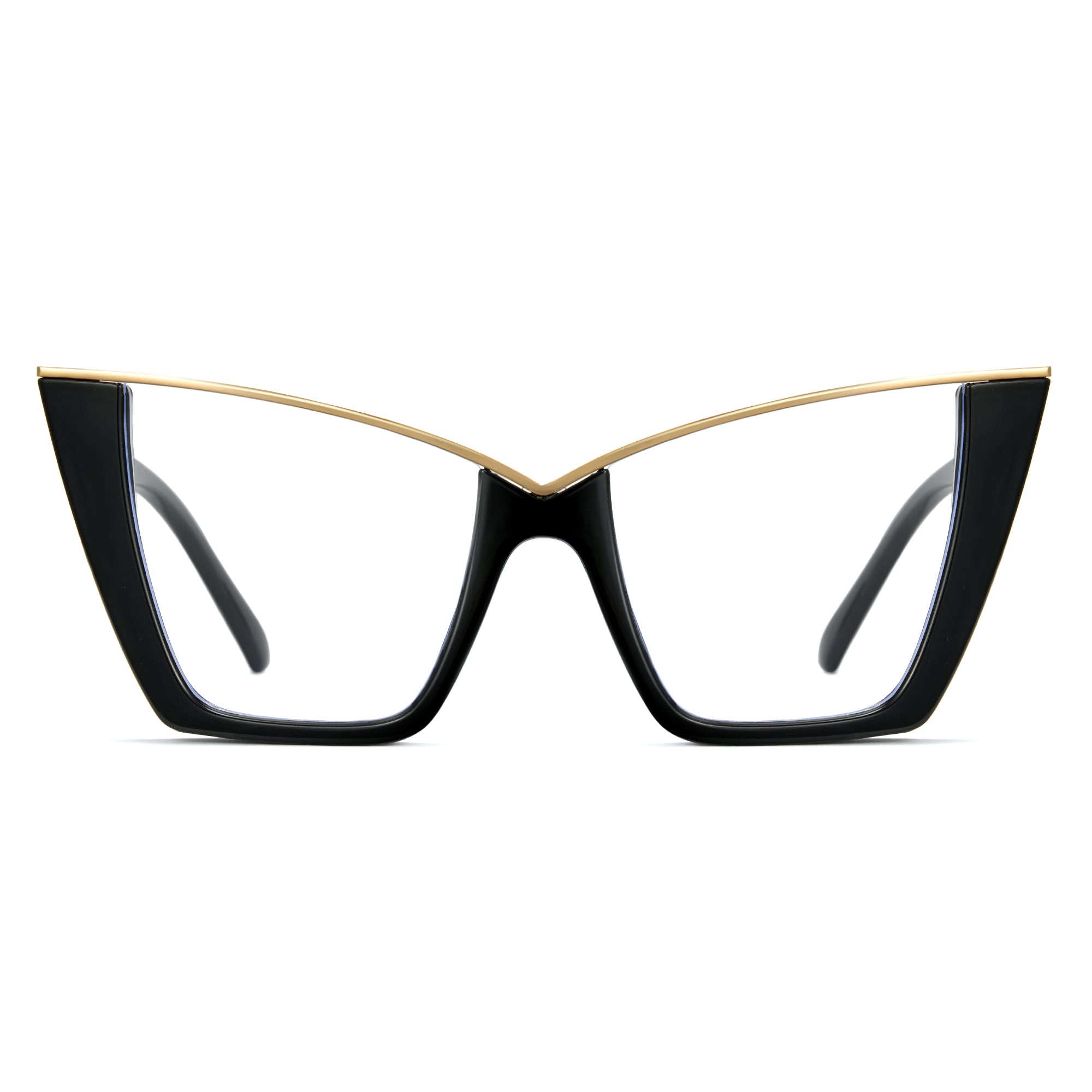 Cyxus Retro Vintage Large Frame Cat Eye Computer Glasses 8298