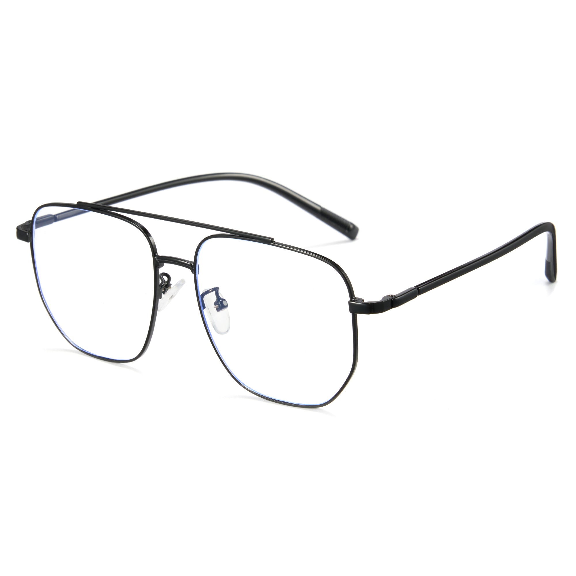 Cyxus TR90 Double Bridge Aviator Computer Glasses 8299