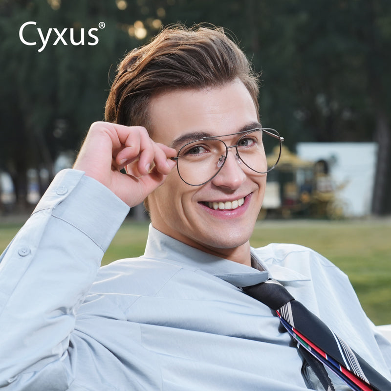 Cyxus Blue Light Blocking Computer Glasses Double Bridge Martila 8805