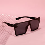Cydays Square Oversized Frame Sunglasses As Gift 2024, Trendy Oversized Frame for Women & Men Accessories, Non-Polarized and Durable for 100% UV Protection Shades  CD1003
