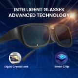 0.1 Seconds Photochromic Polarized Sunglasses with Blue Light Blocking P1153