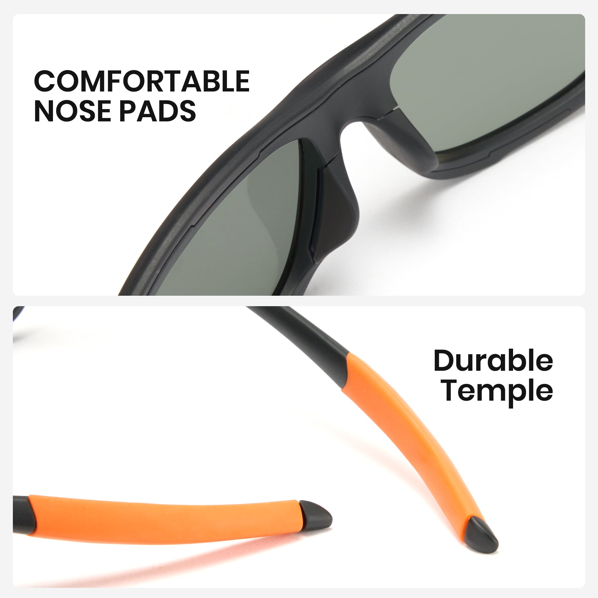 0.1 Seconds Photochromic Polarized Sunglasses P1176