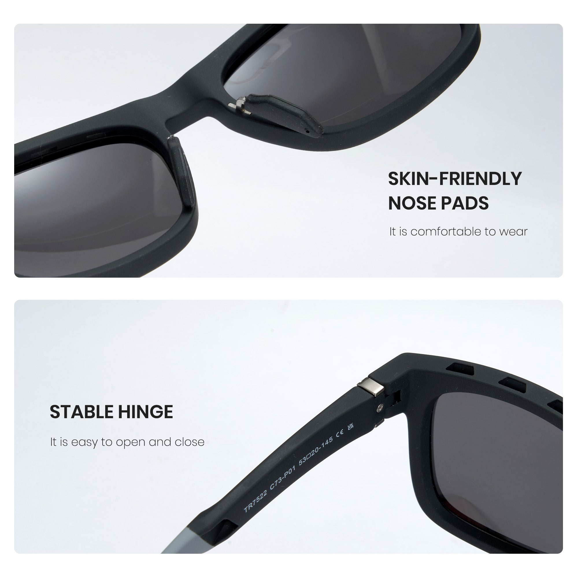 TR90 Polarized Sunglasses P1605