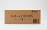 Cyxus Blue Light Glasses for Anti Glare and Eyes Strain Eyewear Frame, Filter Blue Ray Computer Gaming Eyeglasses, Unisex for Women and Men
