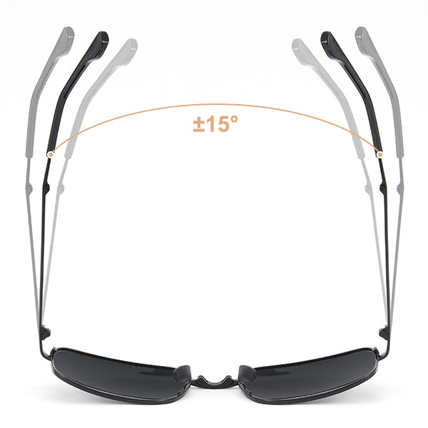 Cyxus Foldable Metal UV400 Protection Polarized Sunglasses 1016